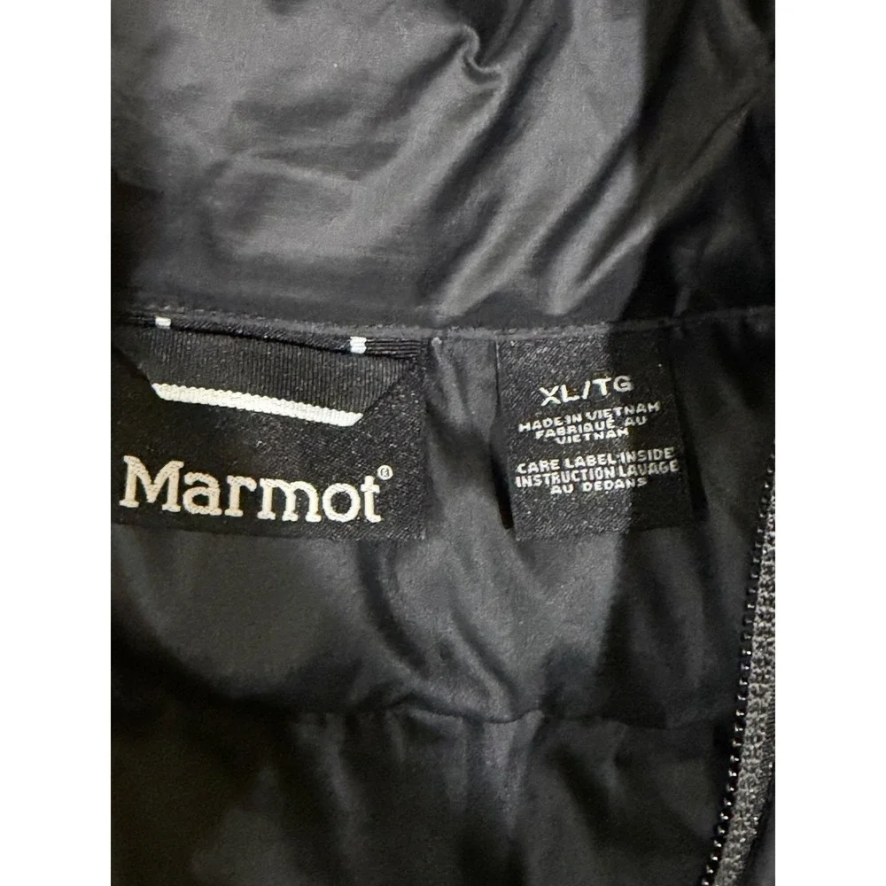 Marmot Solus 3M Thinsulate Featherless Puffer Vest Size XL Men Black Packable